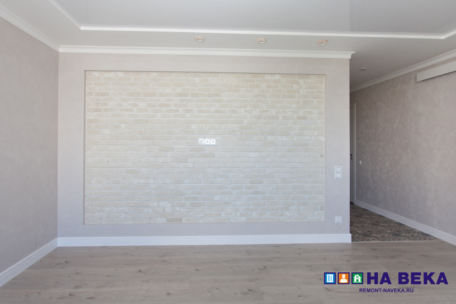 Ремонт квартиры с дизайн интерьером 105м2 в стиле современная классика