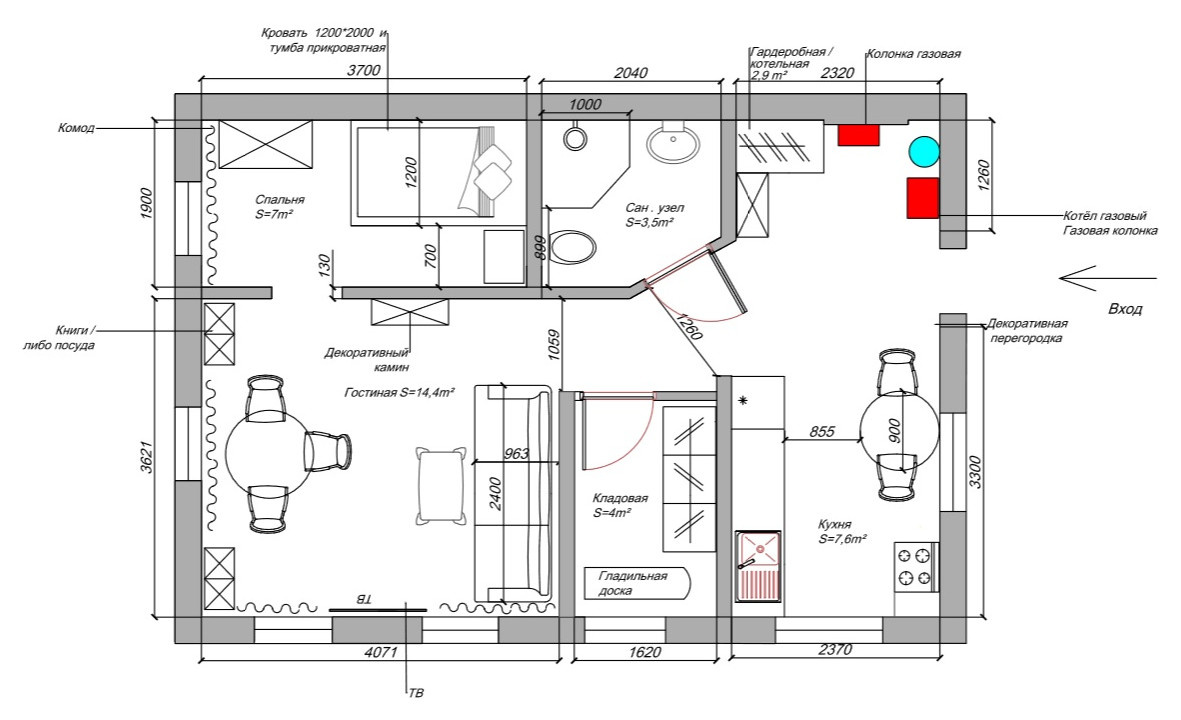 Обложка проекта: Капитальный ремонт квартиры / дома