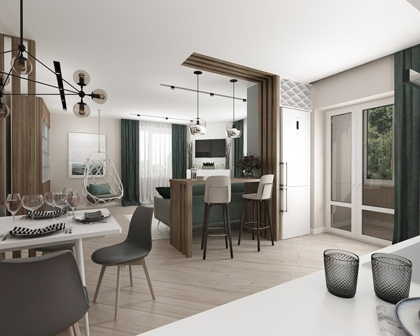 Проект встраиваемого биокамина Kronco Classik 1400+ монтаж