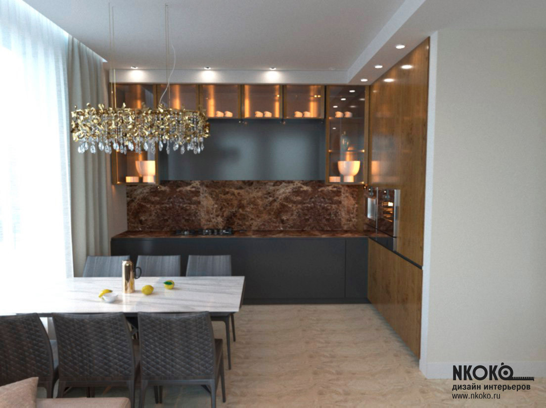 Обложка проекта: Интерьер кухни