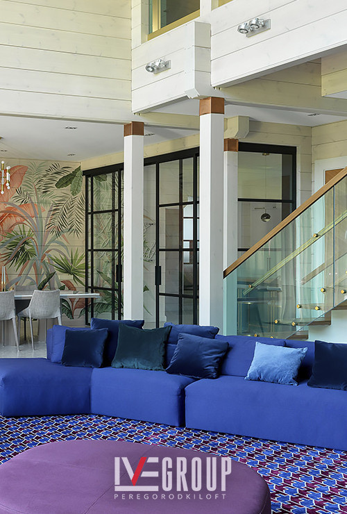 Угловая перегородка по проекту Марии Ватолиной