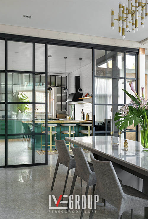 Угловая перегородка по проекту Марии Ватолиной в журнале AD