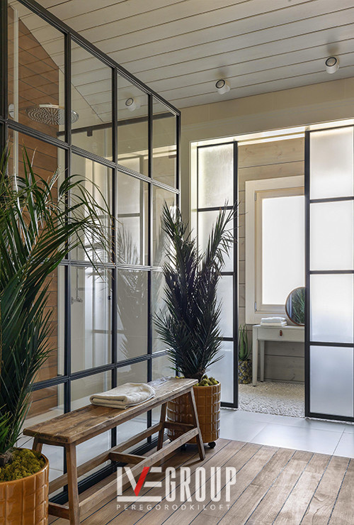 Душевая перегородка по проекту Марии Ватолиной в журнале AD