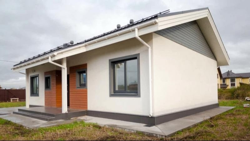 загородный дом площадь дома 82,7 кв. м