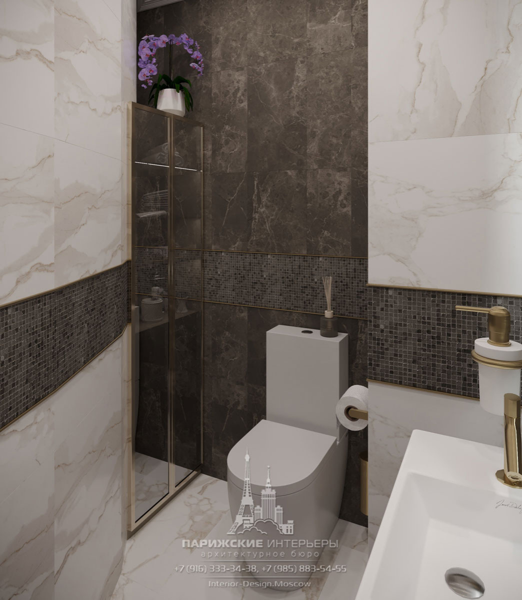 50 оттенков серого. Дизайн 2-комнатной квартиры в светлых тонах