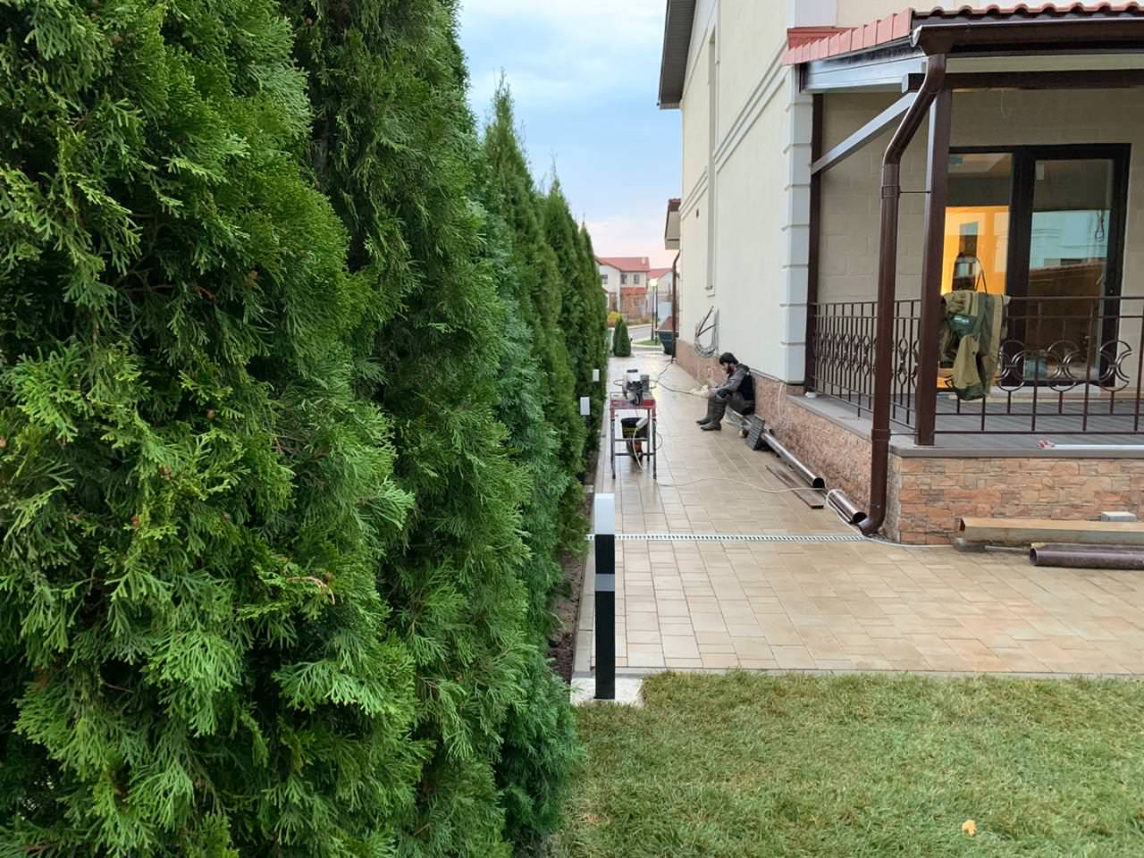 Ландшафтный дизайн в поселке "Жуковка"