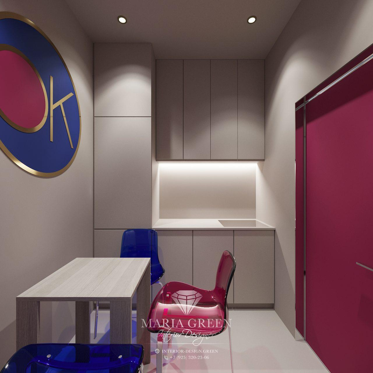 The design of a beauty salon in Israel