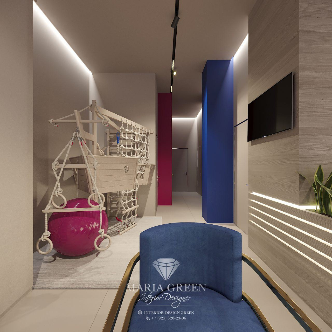 The design of a beauty salon in Israel