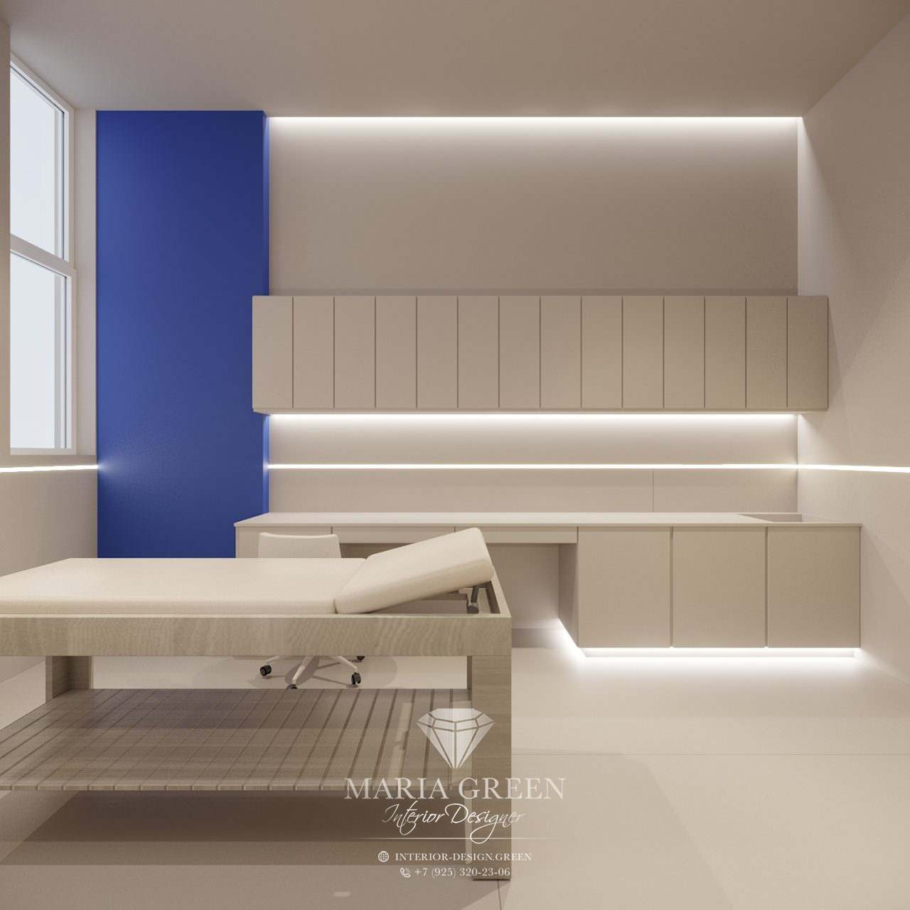 The design of a beauty salon in Israel