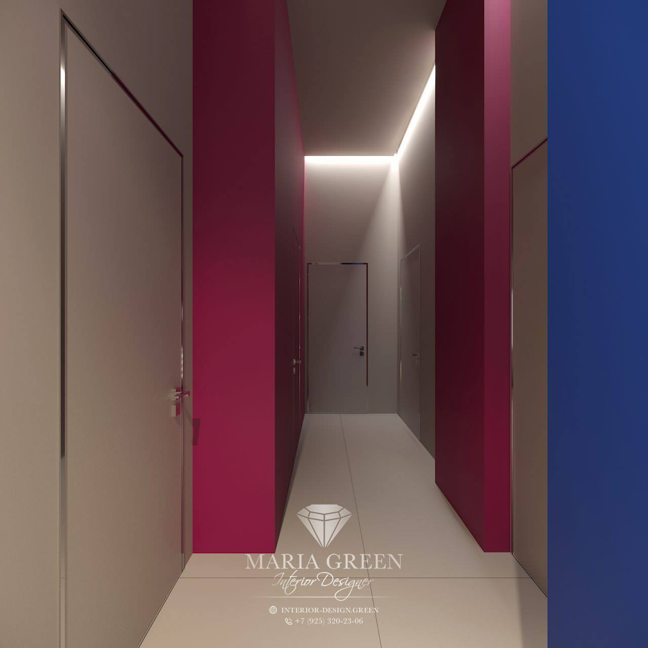 The design of a beauty salon in Israel