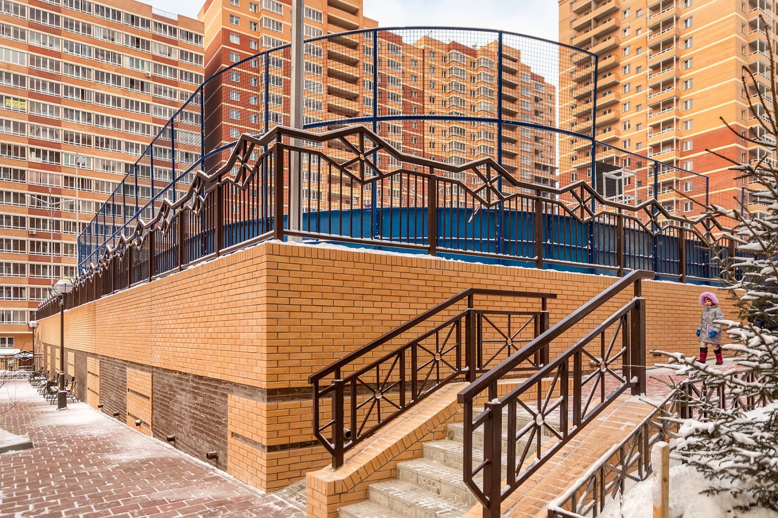 Обложка проекта: Дворовое благоустройство ЖК "Родные берега". Иркутск