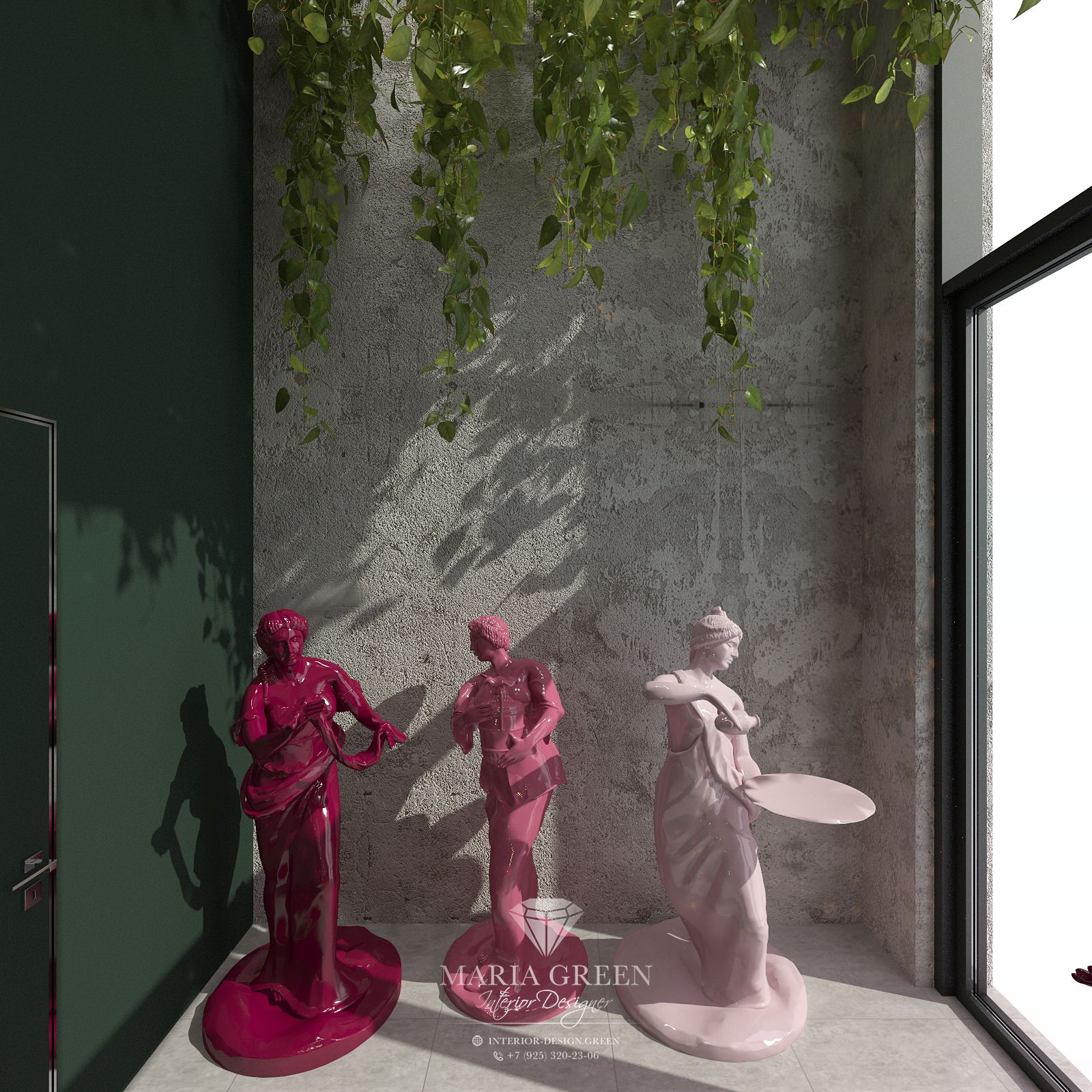 A design of the cafe “Baranka”