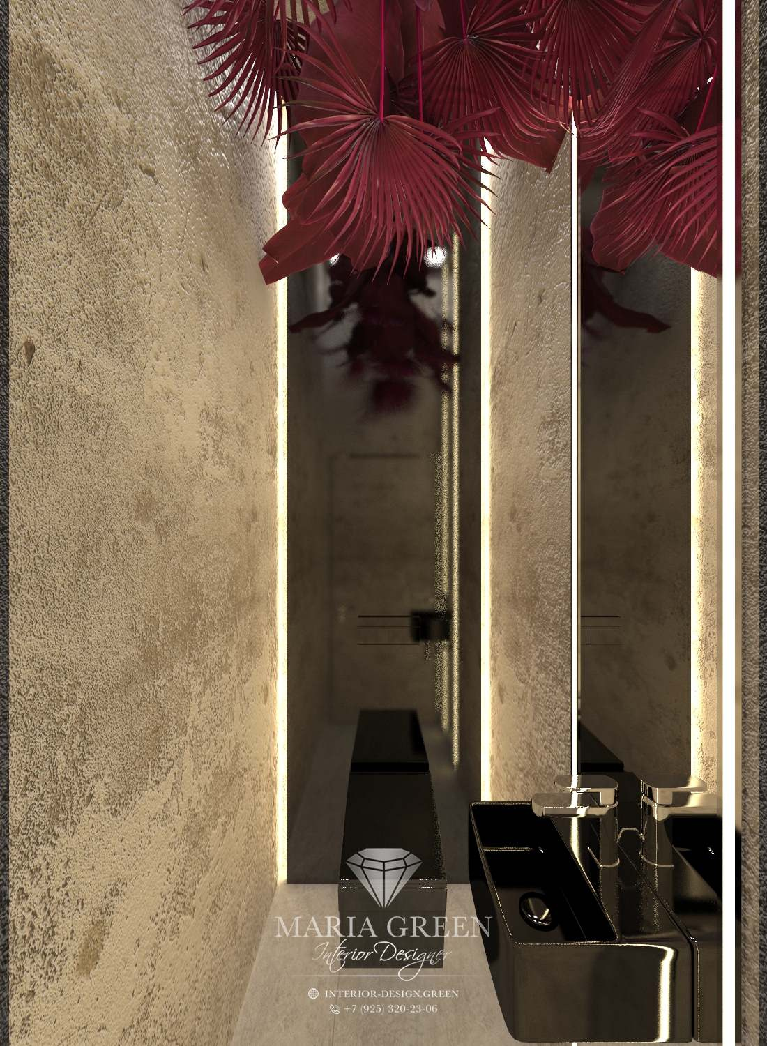 A design of the cafe “Baranka”
