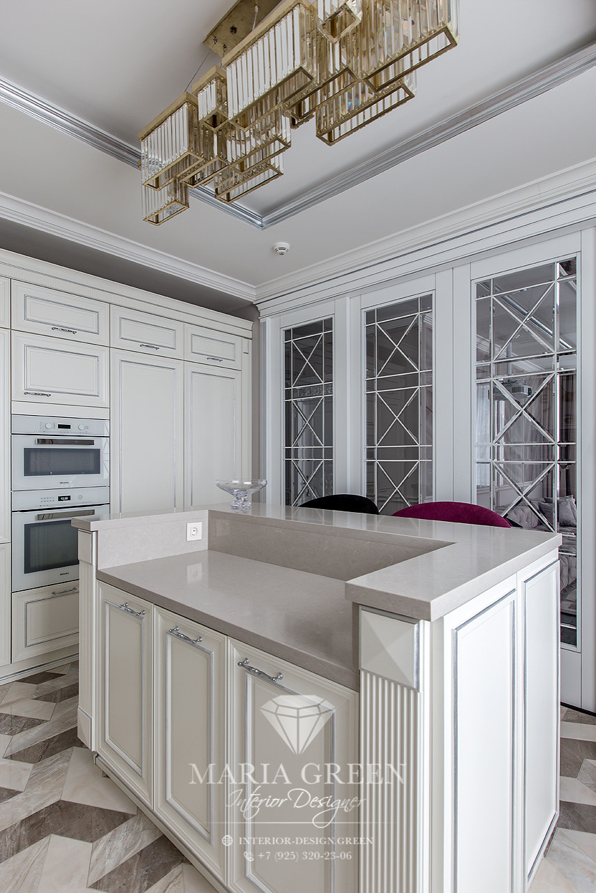 A flat in an American classic style