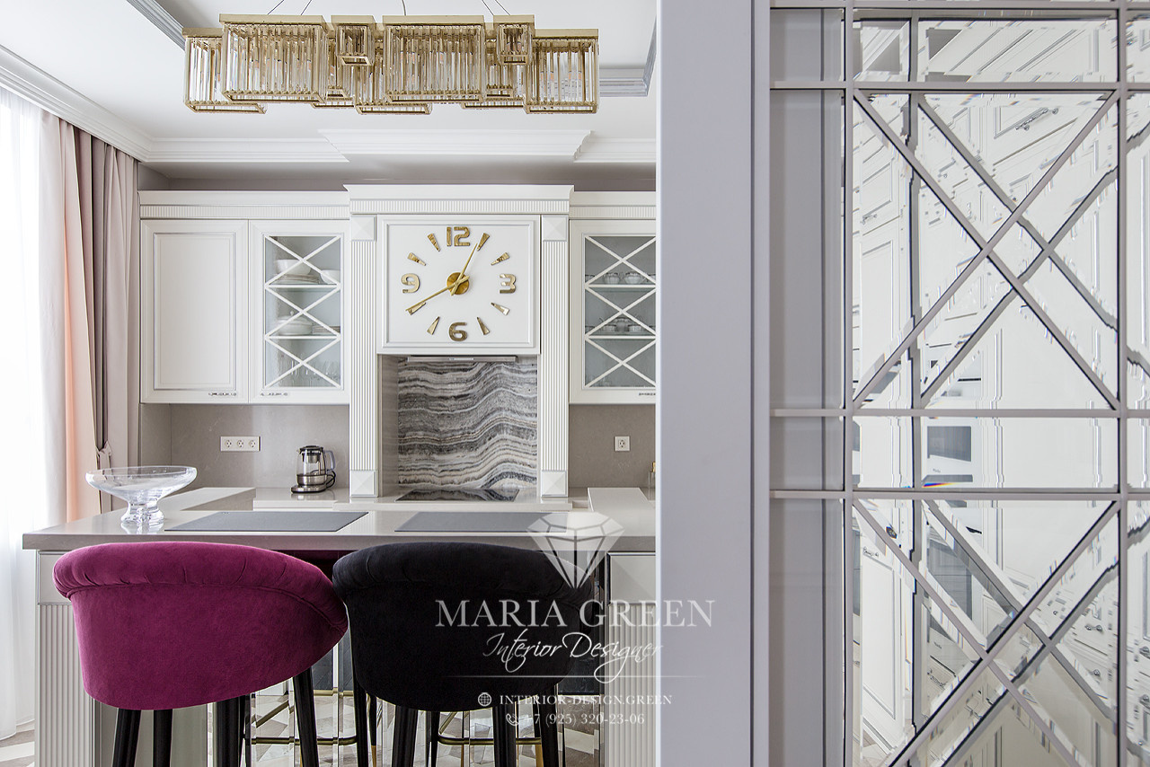 A flat in an American classic style