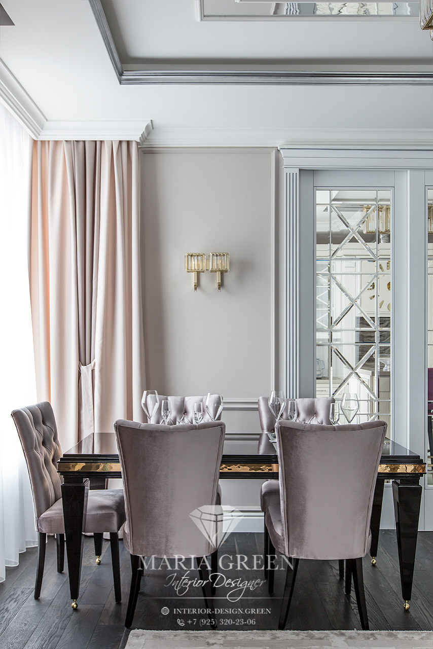 A flat in an American classic style