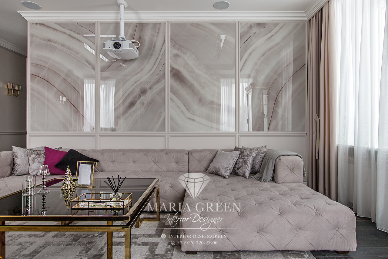 A flat in an American classic style