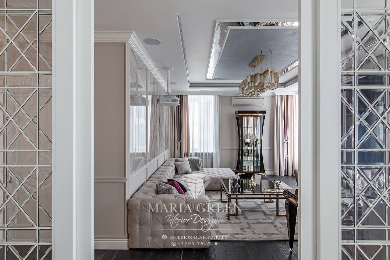 A flat in an American classic style
