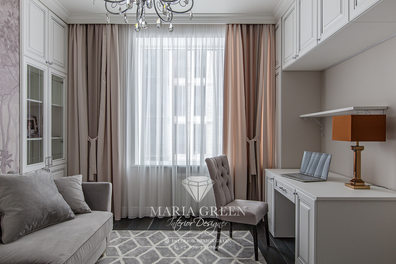 A flat in an American classic style
