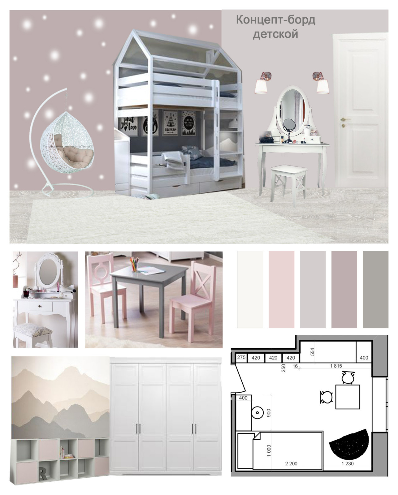 Обложка проекта: Концепция детской