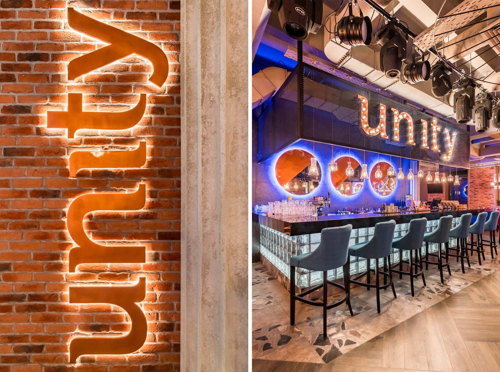 Restaurant "Unity" in the Medics Avenue