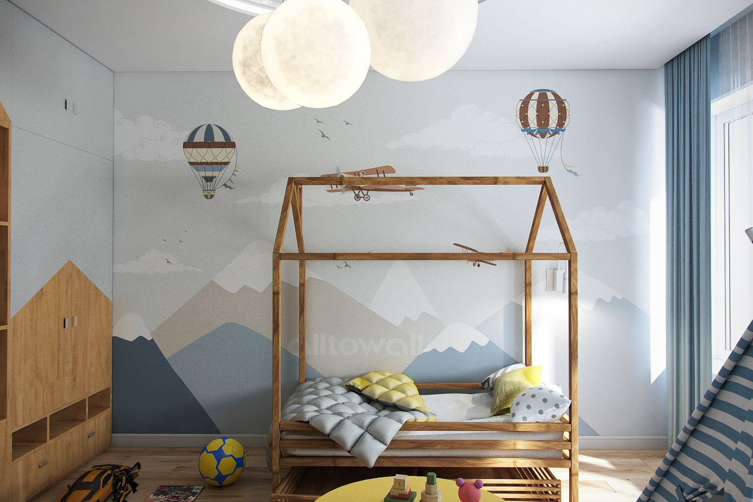 Дизайн-проект квартиры 115 м.кв. Clever Park