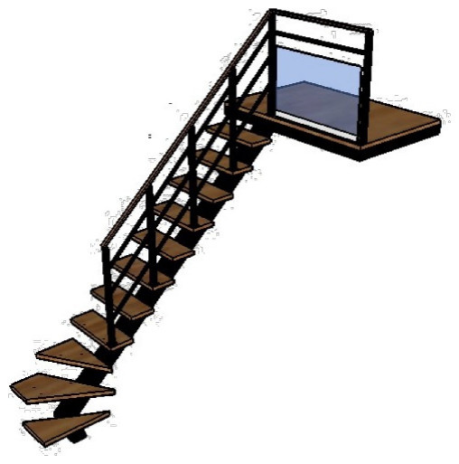 Обложка проекта: Лестница в дом