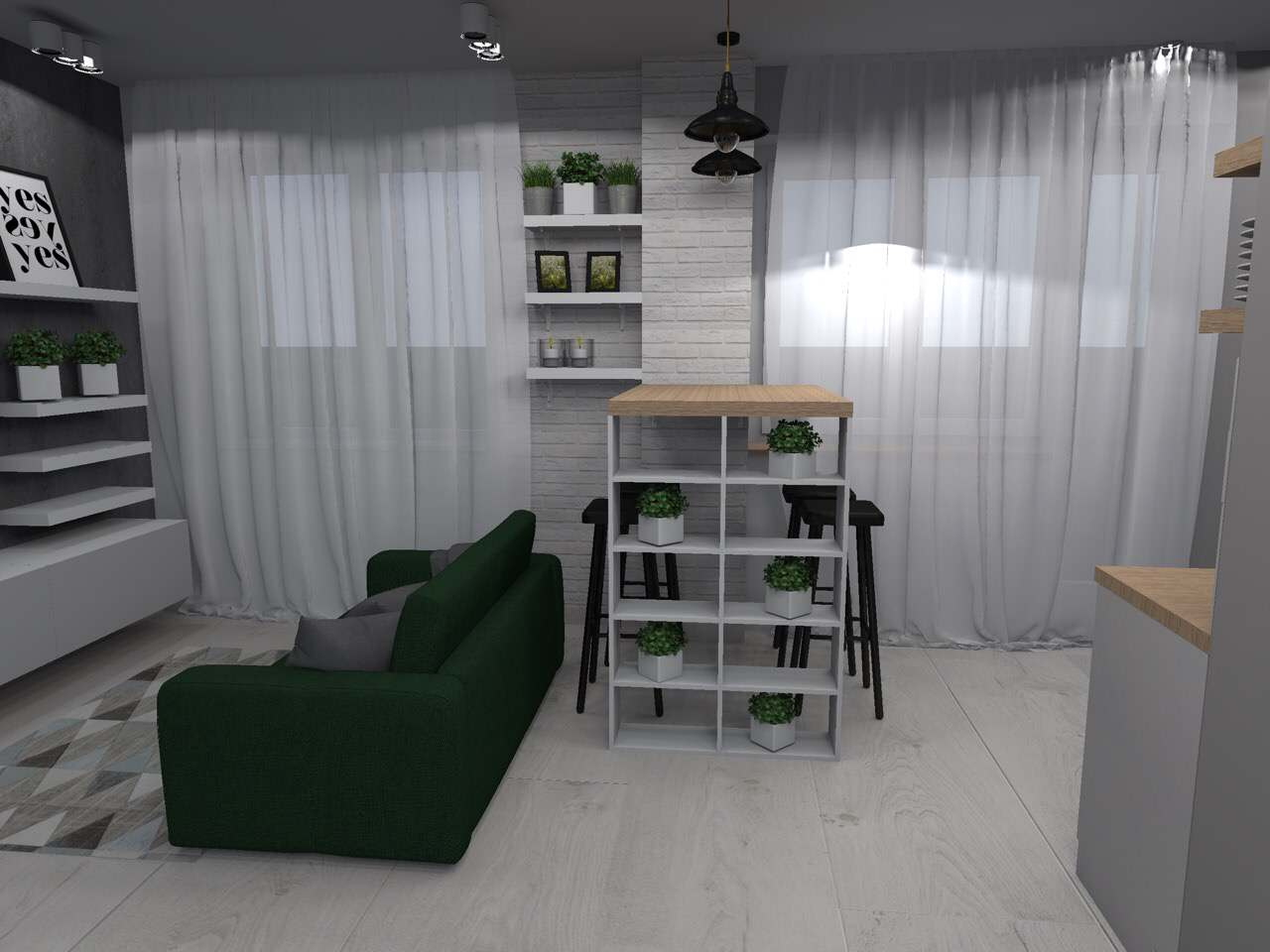 Квартира для молодой девушки