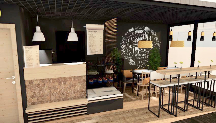 Кафе из контейнера