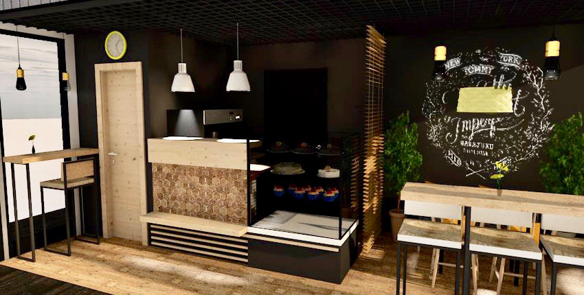 Кафе из контейнера