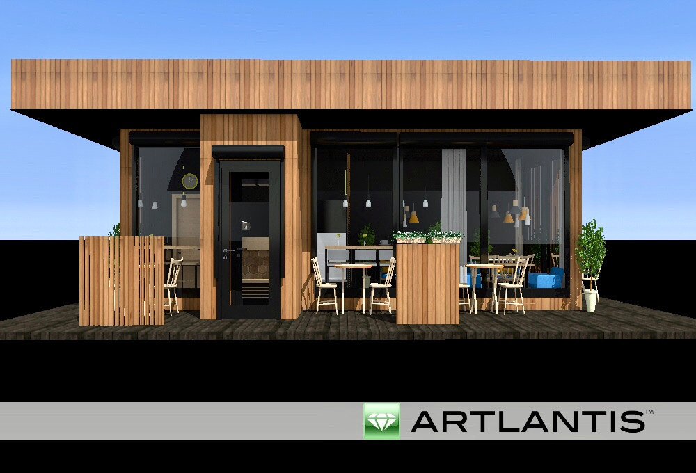 Кафе из контейнера