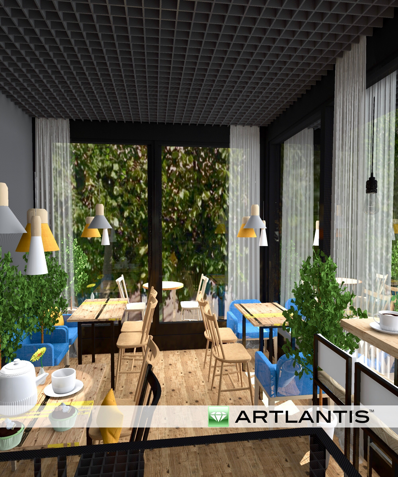 Обложка проекта: Кафе из контейнера