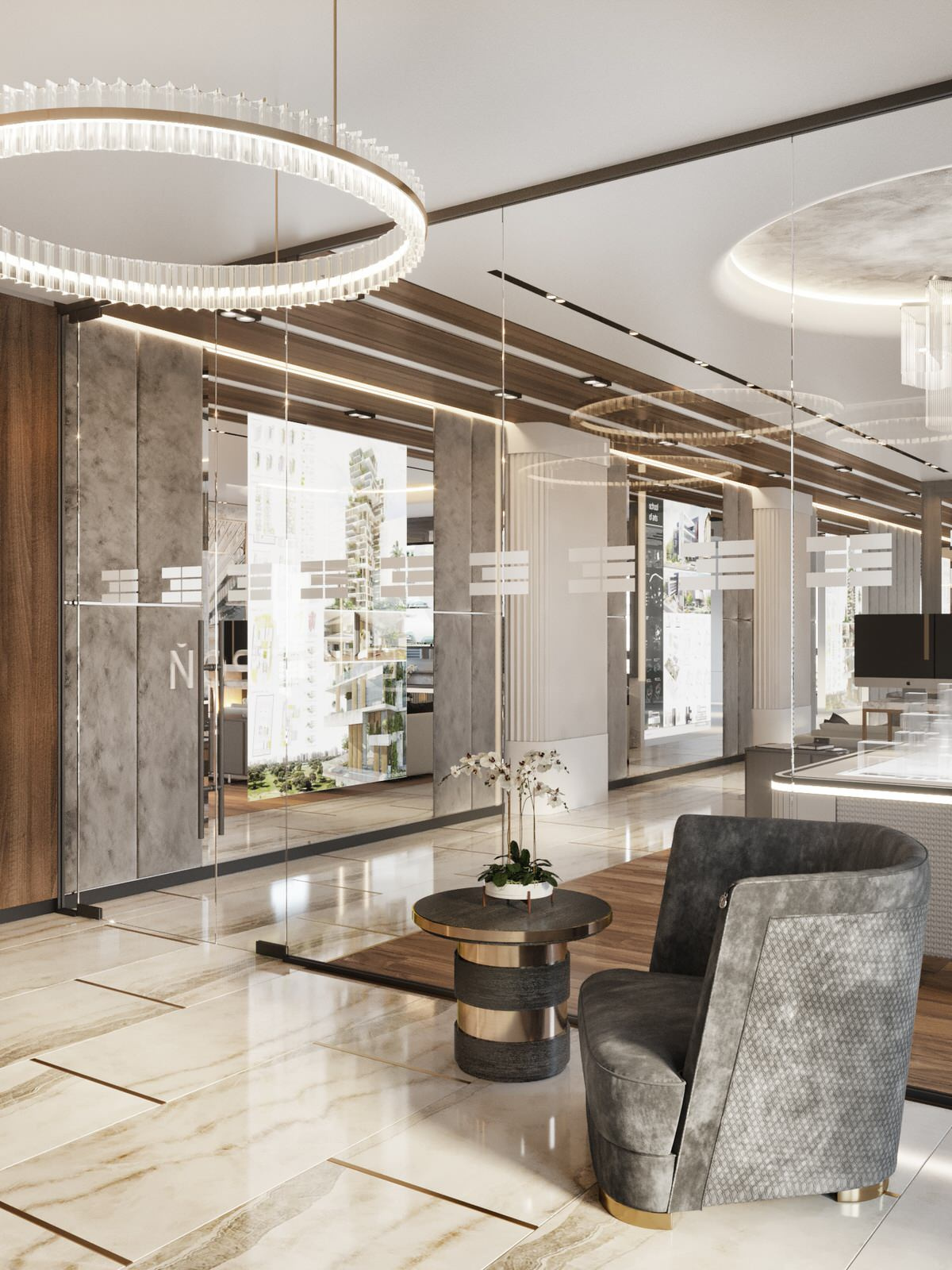 Sales office of company "Evrostroy"