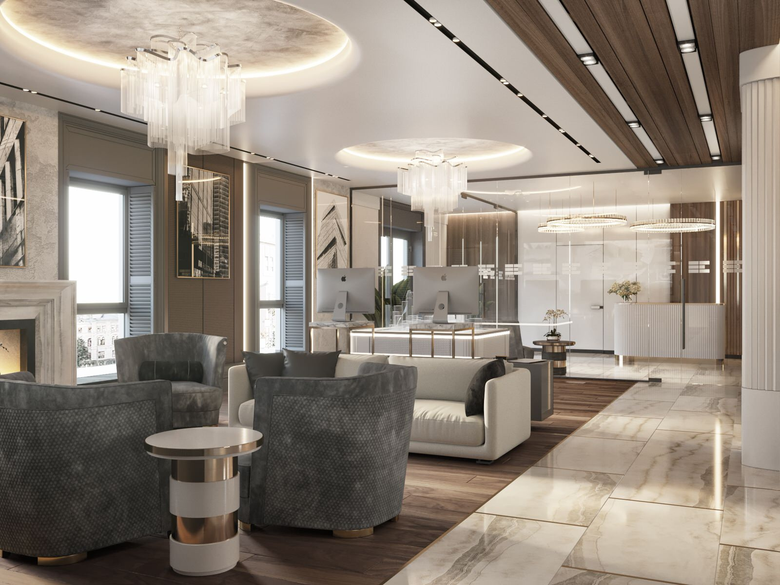 Sales office of company "Evrostroy"