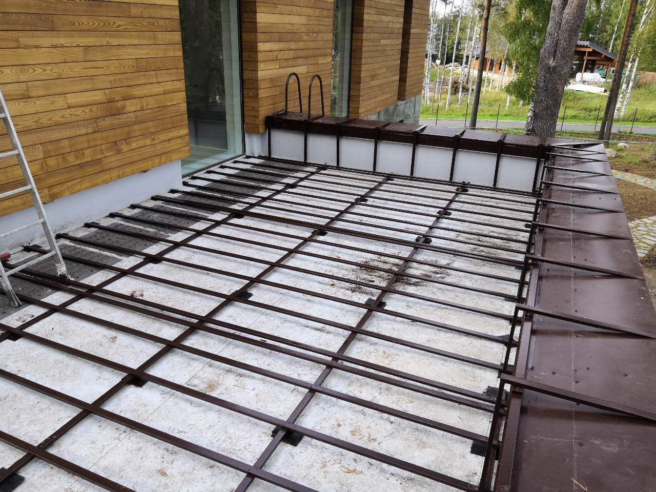 Террасы, балконы, эксплуатируемая крыша