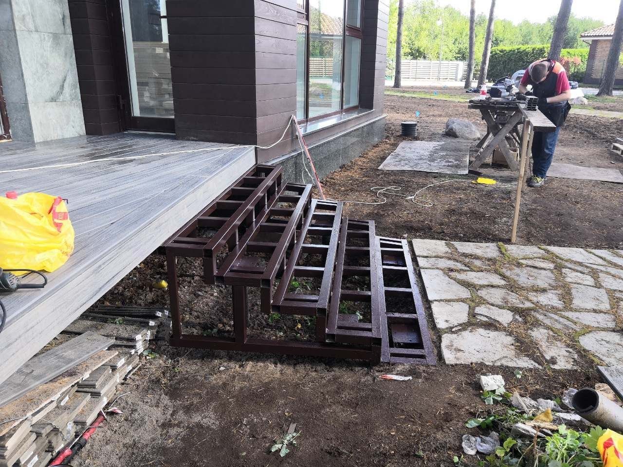 Террасы, балконы, эксплуатируемая крыша