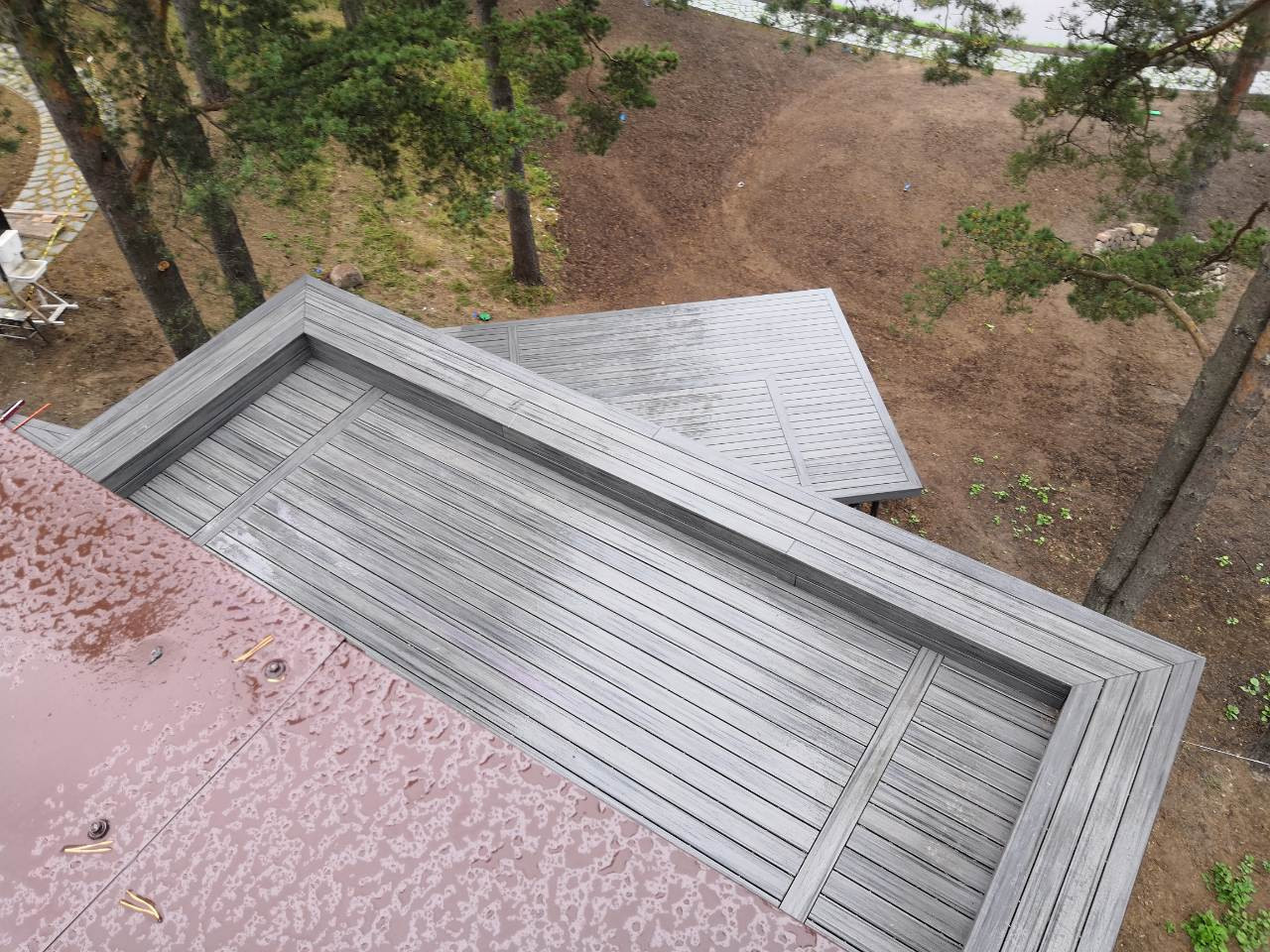 Террасы, балконы, эксплуатируемая крыша