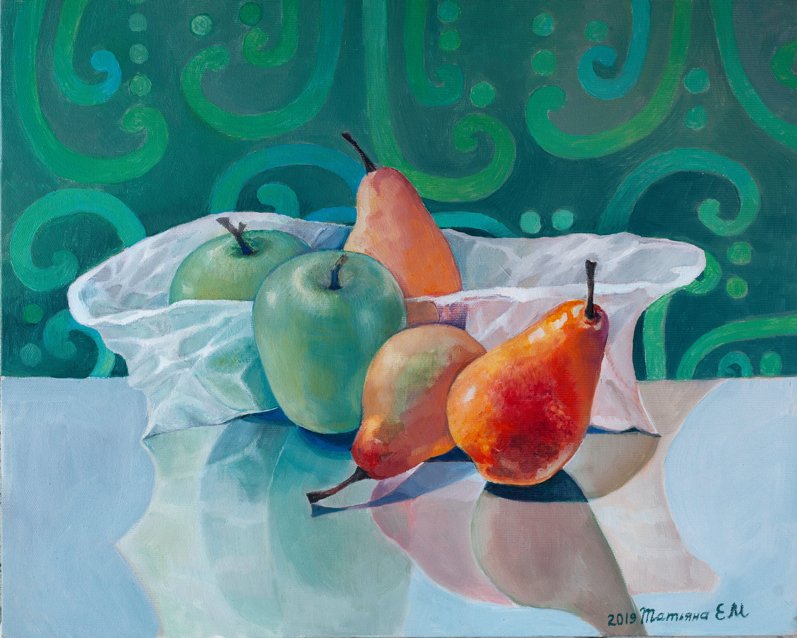 "Пакетик" масло/холст