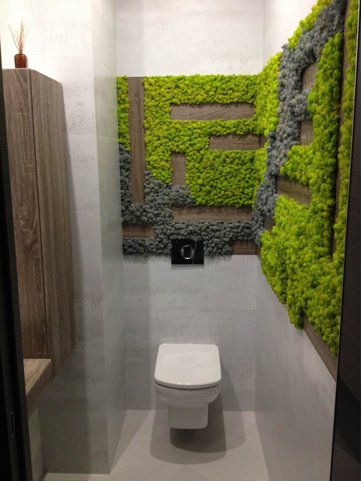 Ягель в сан узле