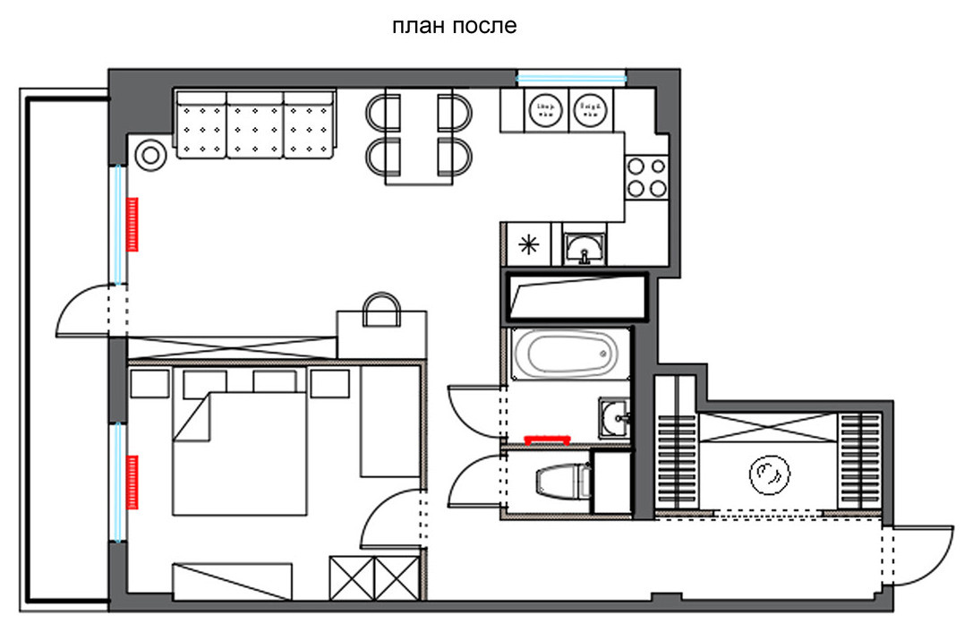 квартира на Рублёвском шоссе