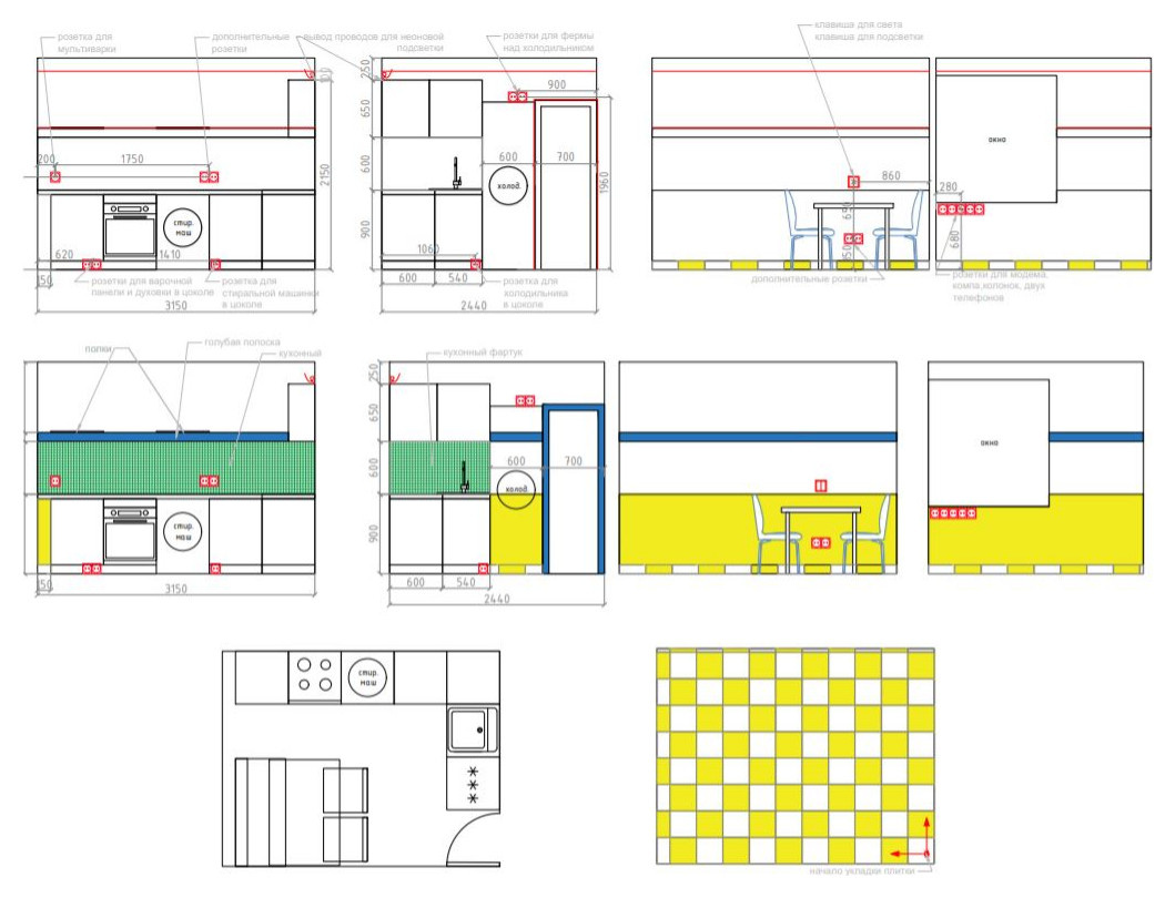 Неоновая кухня