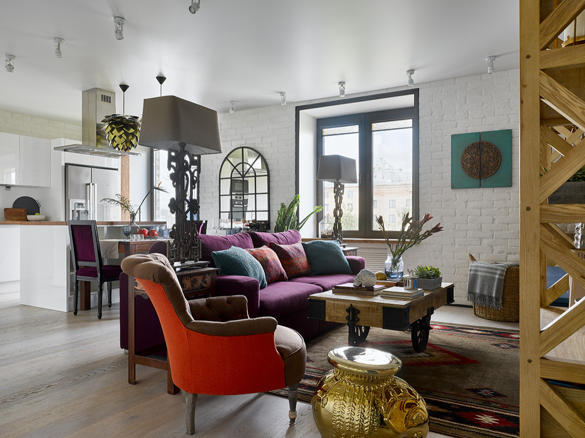 Дизайн двухкомнатной квартиры в Москве