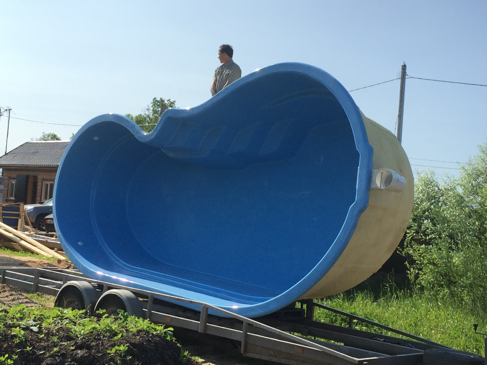 КОМПОЗИТНЫЙ БАССЕЙН "ОЛИВИЯ"