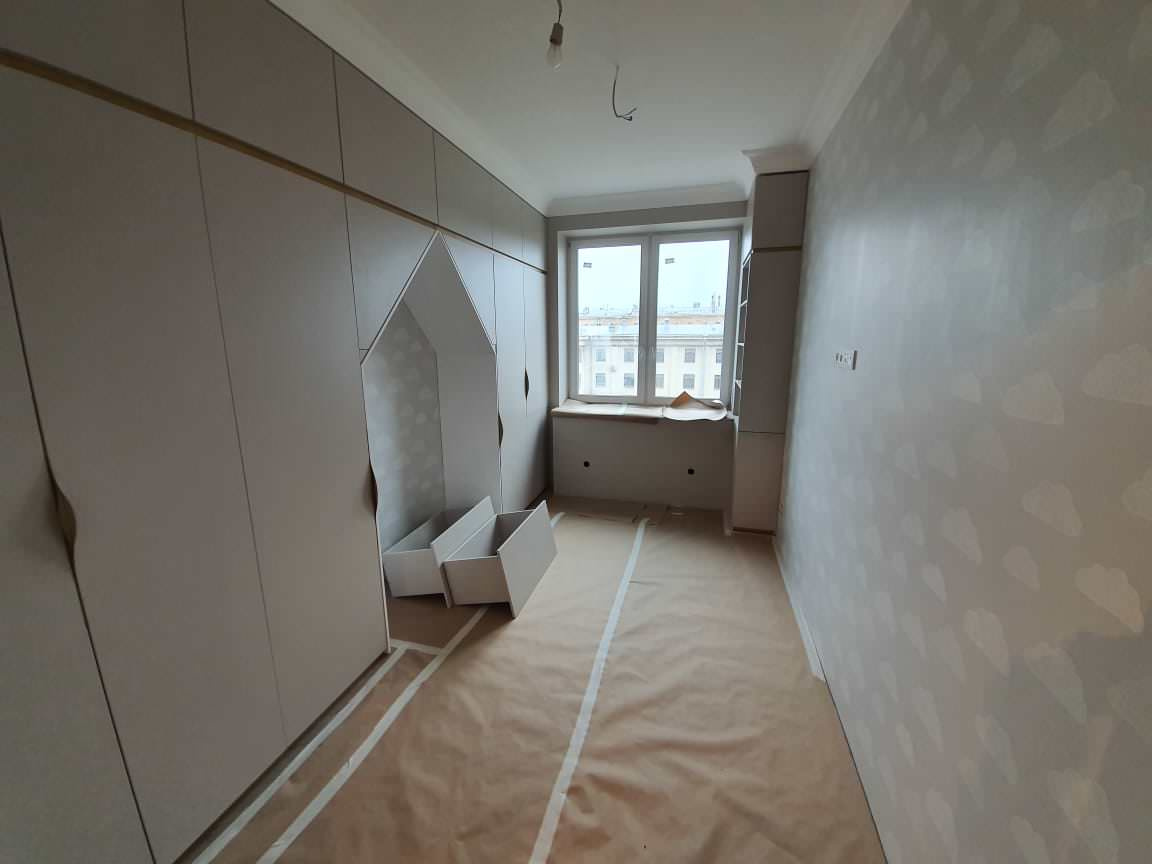 Ремонт 3-х комнатной квартиры S - 120 м2