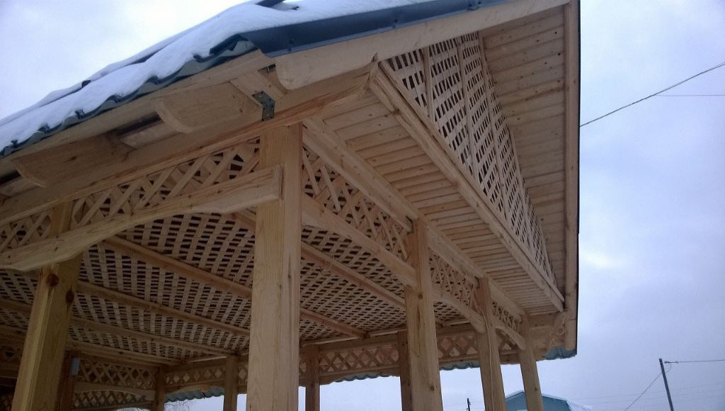 Бани, беседки, детские городки