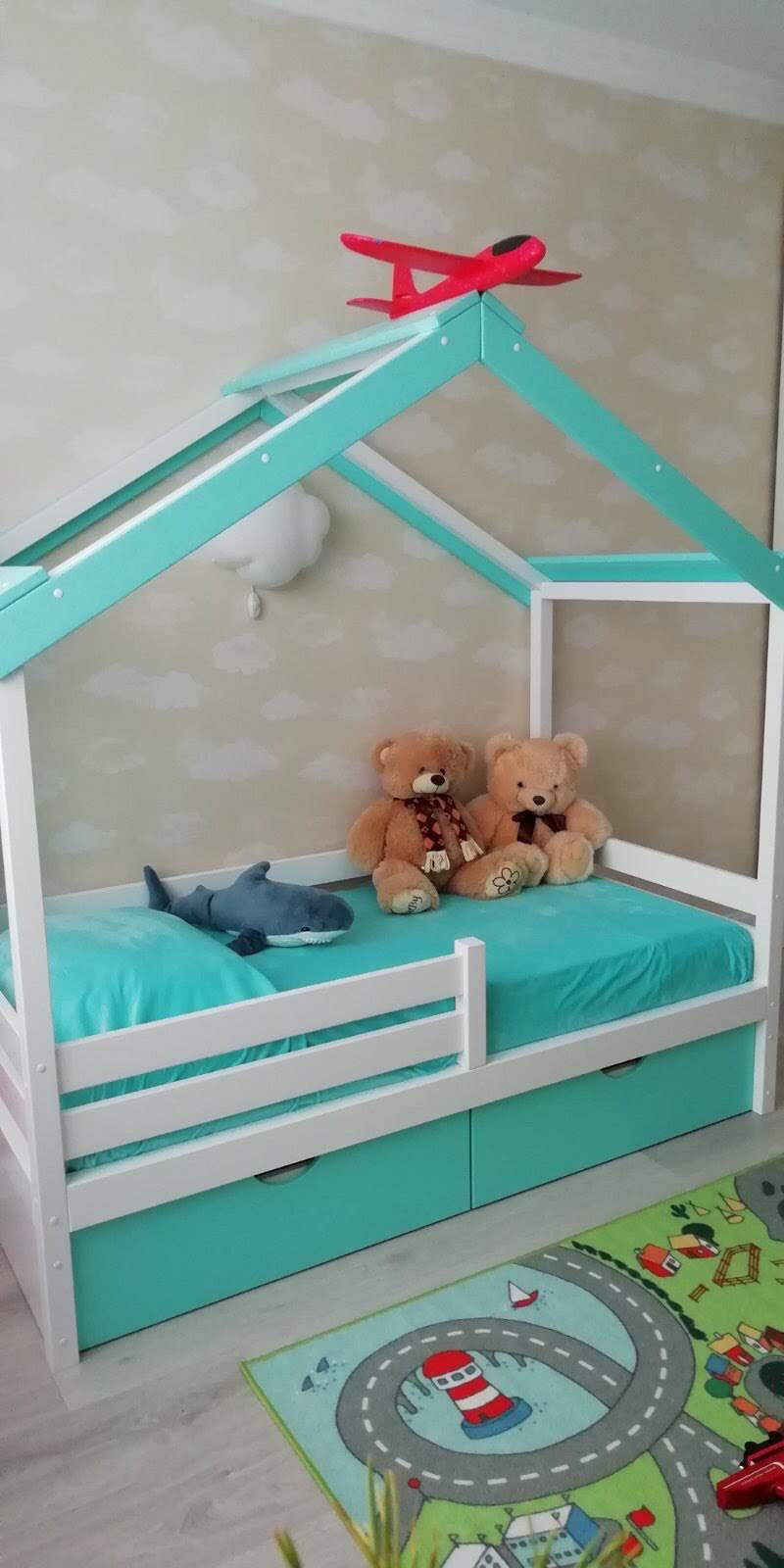 Детская кровать-домик "Герда" от фабрики "RuLes".