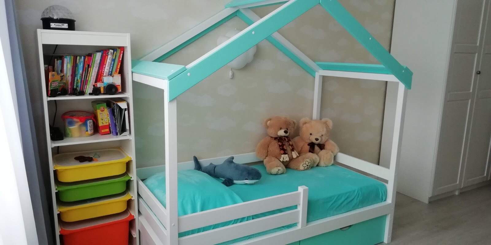 Детская кровать-домик "Герда" от фабрики "RuLes".