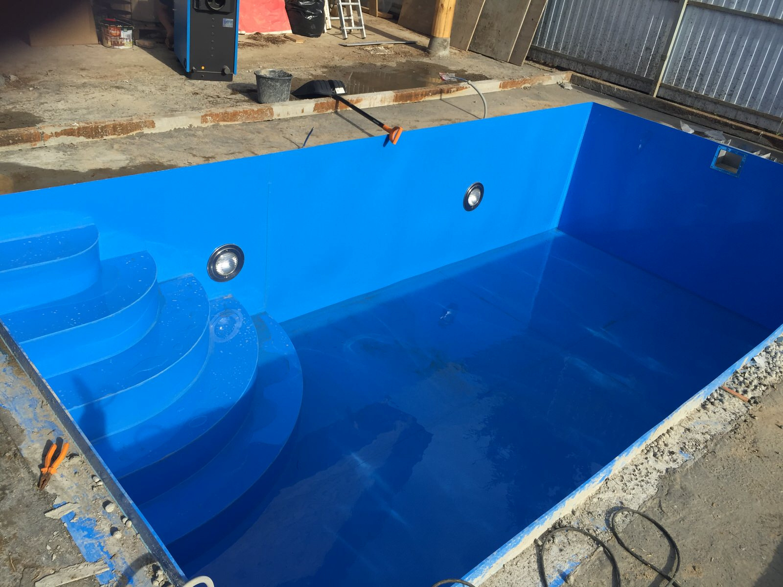 БАССЕЙНЫ ИЗ ПОЛИПРОПИЛЕНА