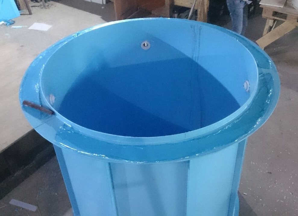 КУПЕЛЬ ИЗ ПОЛИПРОПИЛЕНА КРУГЛАЯ