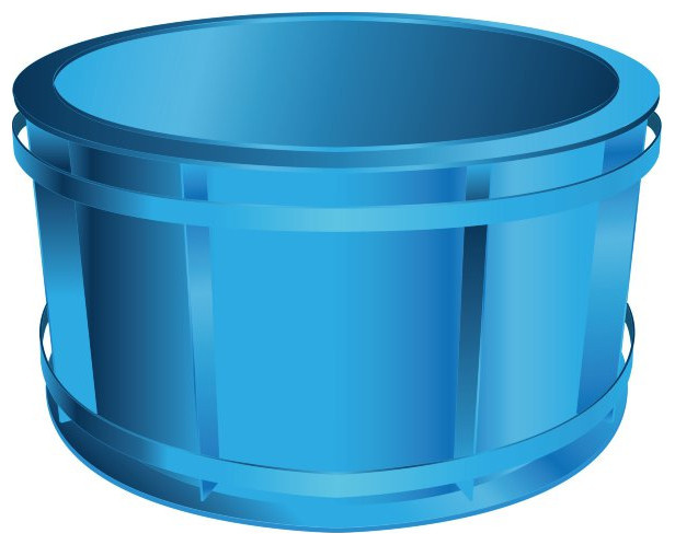 КУПЕЛЬ ИЗ ПОЛИПРОПИЛЕНА КРУГЛАЯ